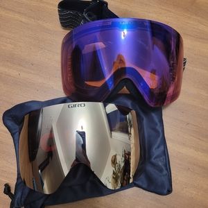 Giro magnetic ski goggles CONTOUR GOGGLE VIVID Lenses with Optics by Zeiss